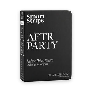 Smart Strips AFTR PARTY oral dissolvable strips, box of oral dissolvable strips