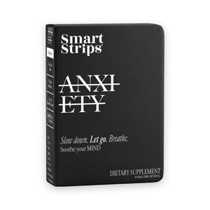 Smart Strips ANXIETY oral dissolvable strips, box of oral dissolvable strips