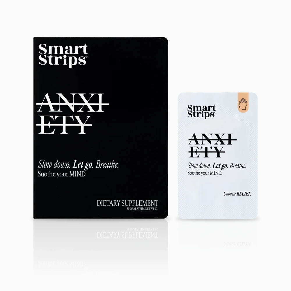 Smart Strips ANXIETY орални разтворими ленти, кутия и единично саше