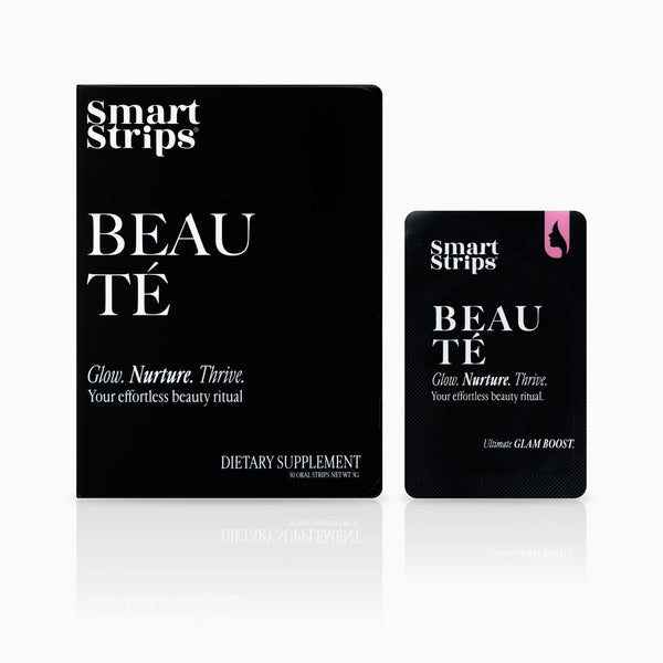 Smart Strips BEAUTÉ орални разтворими ленти, кутия и единично саше