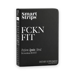 Smart Strips FCKN FIT oral dissolvable strips, box of oral dissolvable strips