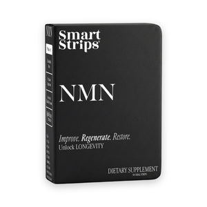 Smart Strips NMN oral dissolvable strips, box of oral dissolvable strips