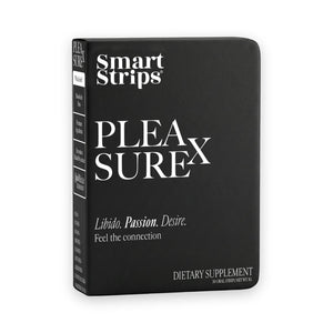 Smart Strips PLEASUREX oral dissolvable strips, box of oral dissolvable strips