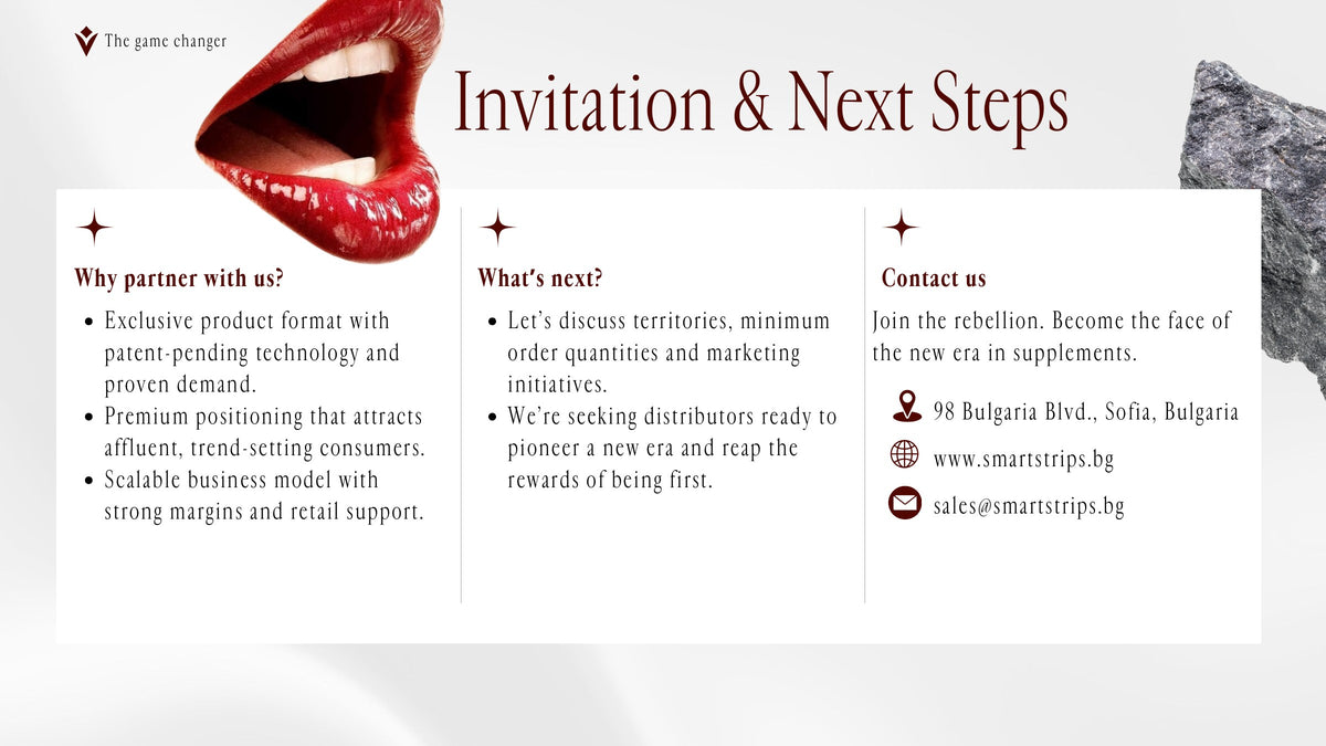 Smart Strips presentation – slide 30 of 31